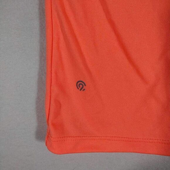 Champion Active Wear Top Girls Size 10-12 Orange Peach Short Sleeve Shirt - Picture 9 of 9